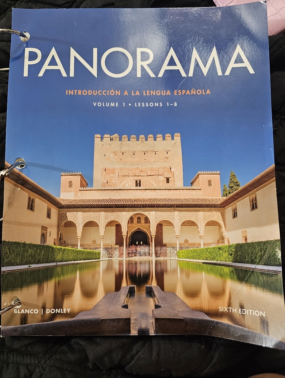 PANORAMA Spanish Intro Textbook - Blue Cover